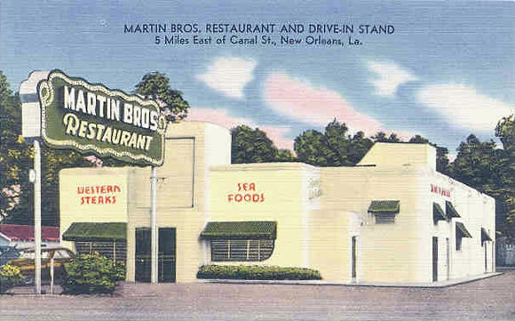 Martin Bros. Restaurant and Drive-In Stand