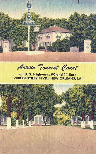 Arrow Tourst Court at 3000 Gentilly Blvd., New Orleans, La
