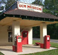 ucm museum vintage gas station