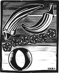 Okra - A Print by Louisiana artist John Preble