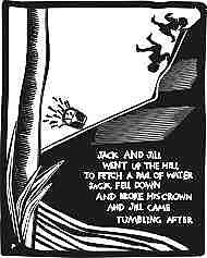 Jack and Jill - A Print by Louisiana artist John Preble