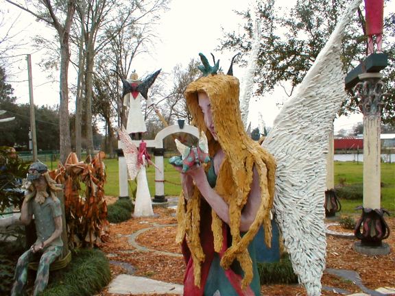 Sculpture Gardern in Louisiana
