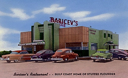 Baricev's Restaurant, 633 West Beach, Biloxi, Mississippi