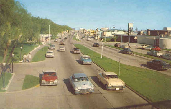 Old Spanish Trail, U.S. 90 in Mississippi