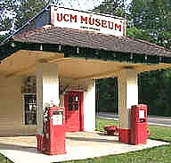 vintage gas station in Louisiana