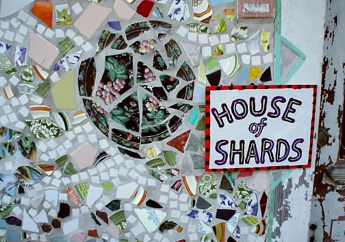mosaic shards house art